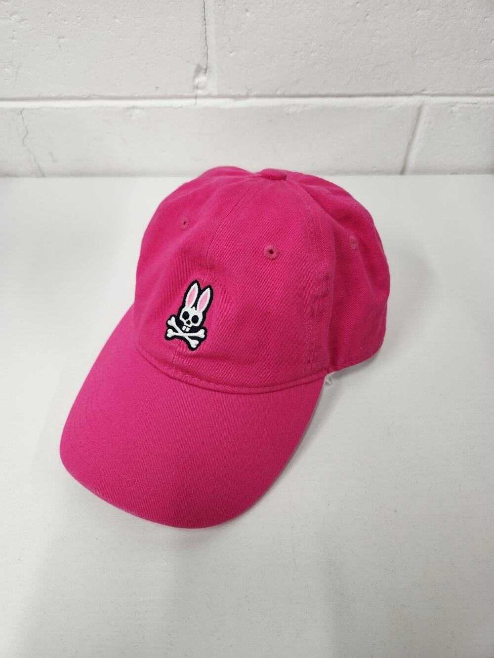 Psycho Bunny By Robert Godley Baseball Cap Hat, One Size, In Hot Pink Color